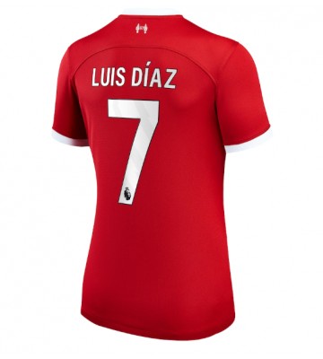 Liverpool Luis Diaz #7 Hemmatröja Dam 2023-24 Kortärmad